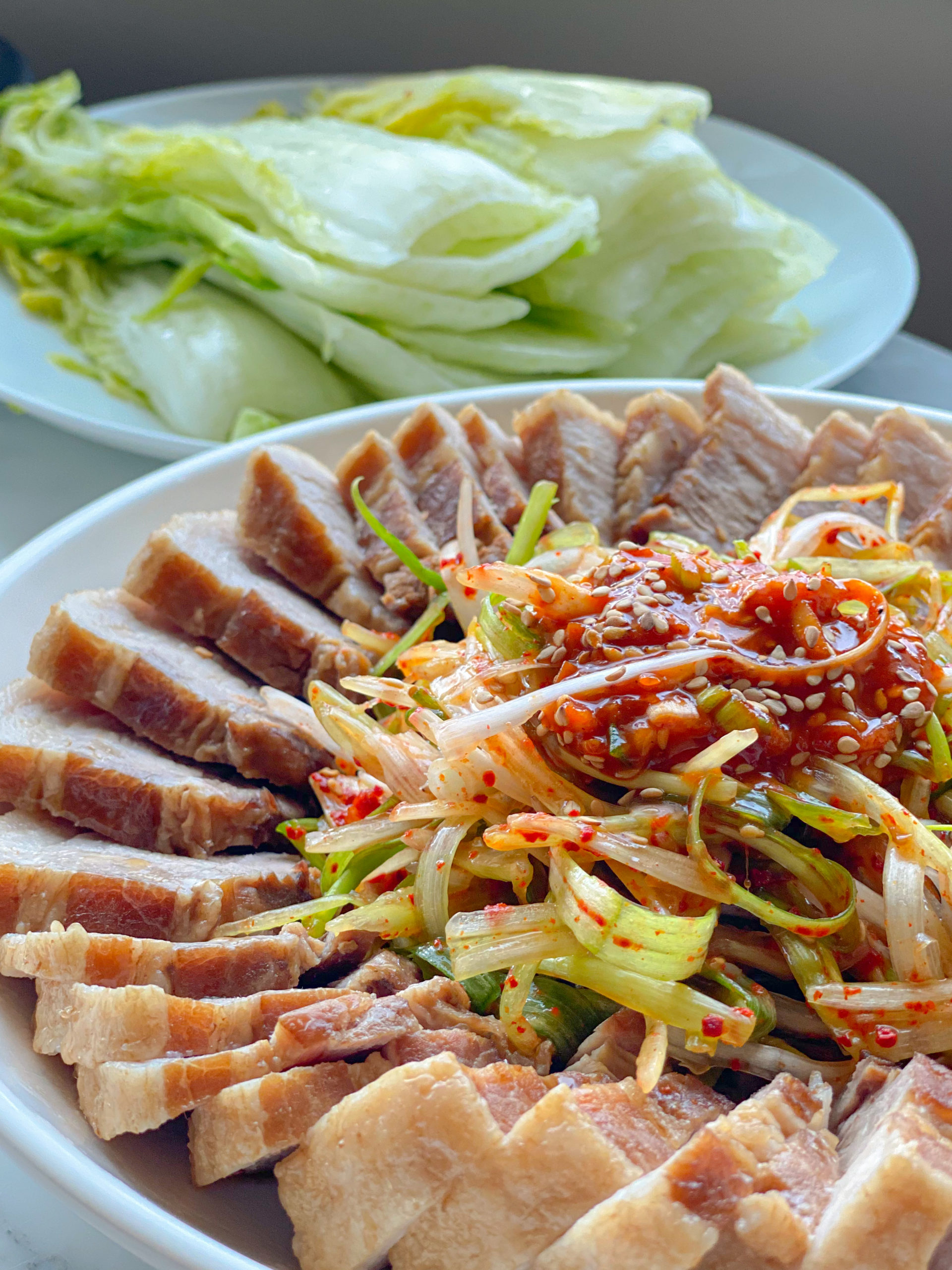 Korean Boiled Pork Belly Bossam Cook With Dana