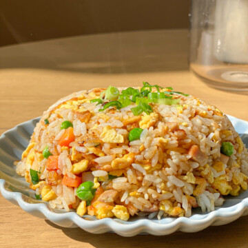 char fried rice (bbq pork rice)