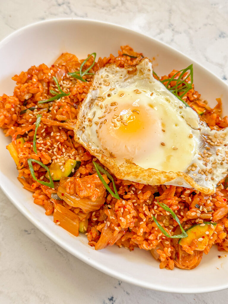 Easy Kimchi Fried Rice - 15 minutes - Cook With Dana