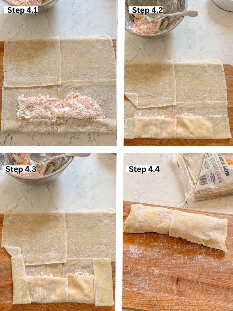 Cream Cheese Crab Rangoon Burrito - Cook With Dana