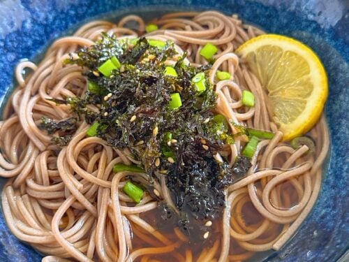 Hot Japanese Soba Noodles - Cook With Dana